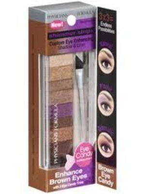 (Pre-order) Physicians Formula Shimmer Strips Custom Eye Enhancing Shadow & Liner, Brown Eyes 7370 0.26 oz (7.5 g)