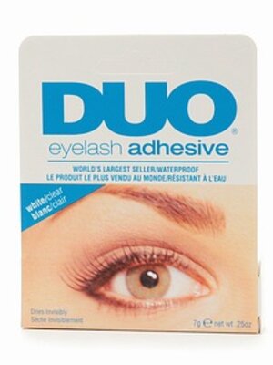 ส่งฟรีลงทะเบียนมีพร้อมส่งค่ะ Duo Eyelash Adhesive, Clear-White 0.25 oz (7 g)