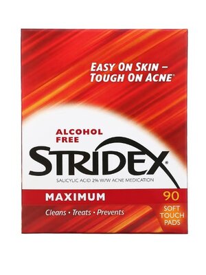 (Pre-order) Stridex Maximum Alcohol Free 90 Soft Touch Pads