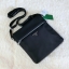 Prada messenger bag Limited edition กระเป๋าอเนกประสงค์ วัสดุ Nylon ขนาดกำลังดี ตัวกระเป๋าน้ำหนักเบา ด้านหน้ามีช่องซิป เป็นฝากระเป๋า เปิด/ปิดด้วยแม่เหล็กดูด ด้านในโล่งกว้าง ใส่ iPad มีช่องซิป 1 ช่อง และช่องใส่ของจุกจิก ด้านหลัง มีช่องซิปอีก1ช่อง อะไหล่สีเง