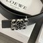 Loewe Belt / Loewe Anagram Leather Belt เข็มขัดโลเอเว่หนังแท้ สุดคลาสสิค วินเทจ เรียบง่าย ผู้ดี เป็นซิกเนเจอร์ ใช้งานเป็น everyday use ได้เลย วัสดุหนังแท้