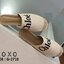 Chloé Shoes งานสวม ทรงเปิดหลัง ผ้าแคนวาส ตีแบรนด์โลโก้ด้านหน้า หน้ากว้าง ใส่สบาย ผ้านุ่ม ส่วนหัวและรอยแต่งฟางปอ แมทส์ชุดง่ายน้ำหนักเบา