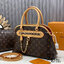 TOP ORI หนังแท้ | LV Ever More PM Monogram canvas กระเป๋าสะพายดีไซน์วินเทจ หูจับในตัว สวยหรู คลาสสิคตลอดกาล