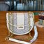 COACH ALIE SADDLE BAG IN SIGNATURE JACQUARD (C4694//C3464) New item!! กระเป๋าสะพายทรง saddle ดีไซน์วินเทจย้อนยุค แฝงความหรูในตัวด้วยอะไหล่สีทองเหลือง โดดเด่นไม่ซ้ำใครแน่นอน วัสดุผ้า jacquard สลับหนังแท้ ภายในเป็นช่องโล่ง มาพร้อมสายสะพายครอสบอดี้ ที่สามารถ