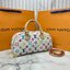 ORI | LV x TM Handbag East West Murakami ใหม่ล่าสุด กระเป๋าสะพายทรงสวย ดีไซน์ใหม่ หรู ดูผู้ดี แต่งแต้มดีเทลเปี่ยมชีวิตชีวาจากคอลเลคชั่น LV x Murakami คอมพลีตลุคด้วยที่ห้อยกุญแจรูปโบว์สุดเอ็กซ์คลูซีฟ