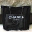 พร้อมส่งความสวยหรู 👠👠 Chanel Shopping Bag With Chain กระเป๋าสะพายใบใหญ่ทรง Shopping Bag Limited Edition พรีเมี่ยมกิ้ฟของแท้นำเข้าจาก Chanel Perfume Counter ของแท้100% (ไม่ใช่งานเลียนแบบ) ใบใหญ่วัสดุ Nylon โปร่ง ♡ ปั้ม CHANEL แบรนด์ส