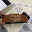 TOP ORI | หนังแท้ Loewe Belt / Loewe Anagram Leather Belt เกรดเทพดีสุด เข็มขัดโลเอเว่หนังแท้ สุดคลาสสิค วินเทจ เรียบง่าย ผู้ดี เป็นซิกเนเจอร์ ใช้งานเป็น everyday use ได้เลย