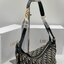 ORI หนังแท้ | DIOR D-Journey Bag กระเป๋าสะพายนิยามใหม่ดีไซน์ทันสมัย โดดเด่นด้วยรูปทรงโฮโบที่มาพร้อมกับดีไซน์ที่นุ่มนวลและทันสมัย พร้อมกับช่องใส่ของแบบติดซิป
