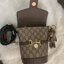 กระเป๋าสะพาย กระเป๋าใส่โทรศัพท์ งานแฟชั่นคลาสสิก Gucci Gag VIP GIFT WITH PURCHASE (GWP) พรีเมี่ยมกิ้ฟ Limited Edition รูปทรงถัง วัสดุcalfskin อะไหล่ทอง ลวดลายชิกเนเจอร์ โมโนแกรม GG เพิ่มความน่ารักด้วยพวงกุญแจเข้าชุดตุ๊กตาห้อยข้าง น่ารักมากมาย มาพร้อมสายสะ