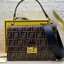 FENDI KAN leather bag เกรดออริจินอล สลับแท้ ด้วยสีและลวดลายคลาสสิกตามแบบแบรนด์ เข้าได้กับสาวๆ ทุกสไตล์ บ่งบอกความเป็น FF ได้อย่างสมบูรณ์แบบ โทนสีแมตช์กับเสื้อผ้าได้ง่าย