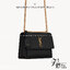ORI หนังแท้ | YSL Sunset medium in smooth leather กระเป๋าสะพายข้างดีไซน์เรียบหรู โลโก้สวยโดดเด่น ไอเท็มขึ้นแท่น the best seller!!