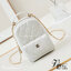 CHANEL CLASSIC MINI BACKPACK Leather & Gold-Tone Metal สีขาวสะอาดตา สวยหรู กับกระเป๋าเป้มินิ งานหนังแท้ เกรดออริ ท็อป สลับแท้ 1:1 เกรดดีสุด ใช้งานต่างประเทศได้