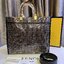FENDI Sunshine Large jacquard FF sequins shopper / Fendi Tote bag 36cm พร้อมส่ง กระเป๋าสะพายทรงโท้ท ปักเลื่อมแวววาว รุ่นใหม่ สวยหรู **สินค้าเกรดออริจินอล 1:1 สลับแท้