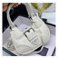 Prada Moon padded nappa-leather bag / PRADA LEATHER HANDBAG พร้อมส่งที่ไทย กระเป๋าสะพาย คอลที่ใครๆ เห็นก็ต้องรัก ขนาดกำลังน่ารัก ดีไซน์สวยดูแพง ด้วยวัสดุที่มีคุณภาพหนัง nappa สัมผัสดีงาม