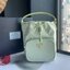 Prada Duet Re-Nylon Bucket shoulder bag / Prada Nylon bucket bag Pastel เกรดใช้สลับใบจริง ออริจินอล ใช้งานต่างประเทศได้ น้องสาวสุดสวยมาให้จับจองอีกหนึ่ง สีพาสเทลน่ารักละมุนมากๆ ค่ะ กระเป๋าสะพายข้าง ทรงขนมจีบ ไซส์มินิ ขนาดน่ารักน่าใช้มาก วัสดุขอบหนังแท้ แล
