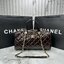 ORI หนังแท้ | Chanel Large Bowling Bag Crumpled Leather / Chanel Keepall Bag กระเป๋าถือ กระเป๋าสะพายรุ่นใหม่ล่าสุด ดีไซน์หนังยับเงา รูปแบบเรียบหรูหราใช้งานง่าย สวยงามตามแบบฉบับแบรนด์