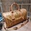 M.C.M TRAVELER WEEKENDER IN VISETOS จัดให้แล้วจ้า สายแคมป์ปิ้ง สายสปอร์ต สายลุย ใบนี้เอาอยู่แน่นอน!! กระเป๋าเดินทาง ใบใหญ่จุใจ ดีไซน์คลาสสิคสไตล์แบรนด์ มาพร้อม tag หนังห้อย พร้อมกุญแจสำหรับล็อคซิป วัสดุหนังแคนวาสคุณภาพดีเต็มใบ และมีหมุดรองก้นกระเป๋าและสาย