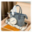 LV Neverfull Denim Mini Bag ดีไซน์ใหม่ล่าสุดก่อนใคร กระเป๋าทรงโท้ทมินิไซส์ ที่ไม่ได้เล็กตามชื่อ มาในรูปแบบ washed denim สวยคลาสสิค ดูแพงสุดๆ