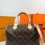 ORI หนังแท้ | LV x TM - Speedy Bandoulière 25 bag กระเป๋าทรงหมอน รุ่นใหม่ท็อปฮิต สวยหรูโดดเด่น มีชีวิตชีวาในคอลเล็คชั่น LV x Murakami ด้วยลายโมโนแกรมสุดไอคอนิกเปี่ยมสีสันที่รังสรรค์ขึ้นใหม่