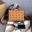M.C.M SMALL SOLF BERLIN IN CROSSBODY BAG กระเป๋าสะพายดีไซน์ใหม่ ทรงกล่องคลาสสิคที่ดัดแปลงให้ดูนุ่มนวลและทันสมัย ใช้งานได้สะดวกคล่องตัวมากขึ้น ด้วยสายสะพายครอสบอดี้ วัสดุหนังแคนวาสคุณภาพดี เปิด-ปิดด้วยตัวล็อคแน่นหนา ภายในโล่งกว้าง มีช่องซิปให้ 1 ช่อง ใบนี้