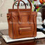 พร้อมส่งรุ่นยอดฮิต!! CELINE HANDLE BAG VIP / Celine Nano Luggage Bag กระเป๋าหนังแท้ ขนาดกำลังดี เปิดปิดด้วยซิปอะไหล่ทองมีที่จับหนัง ด้านในกว้าง มาพร้อมช่องซิปอีกช่อง เป็นอีกทรงที่ฮิตมานานข้ามปี มาพร้อมสายยาวสะพายแบบ CROSSBODYได้ หรือจะถือออกงานก็สวยหรูอีก