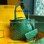 ori GOYARD saint louis mini tote reversible bag / GOYARD ANJOU TOTE MINI กระเป๋าทรงโท้ตมินิ ใช้ได้สองด้านเป็นหนังแท้เกรดดีทั้งใบ ทำให้การใช้งานได้ทนทานกว่า พิมพ์ลายคมชัด ขนาดกำลังน่ารัก ภายในโล่งกว้าง ใส่ของได้เยอะพอสมควรเลยค่ะ ดีไซน์ทรงสวยน่าใช้ แค่ถ