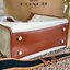 COACH Garden Embroidery women's square tote bag LIMITED EDITION COACH X HBC COLLECTION