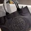 TORY BURCH ELLA TOTE BAG *BUY1GET1 สวยคุ้มในราคาสบายกระเป๋า‼️ กระเป๋าทรง SHOPPING วัสดุ NYLON ทั้งใบตัดด้วยหนัง SAFFIANO ดำ ตกแต่งด้วยหมุดรอบโลโก้แบรนด์ ด้านในบุผ้าปั้มแบรนด์ เปิดปิดด้วยกระดุมแม่เหล็ก ช่องกว้างหลักหนึ่งช่องและช่องซิปอีกช่อง พร้อมช่องใส่ขอ