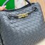 BOTTEGA Small Andiamo Top handle bag 28cm / BOTTEGA Tote Bag กระเป๋าสะพายดีไซส์สาน วัสดุเดนิมคอตตอนรุ่นใหม่ สวยงามเป็นเอกลักษณ์ เกรดออริ 1:1 ใช้งานต่างประเทศได้
