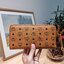 M.C.M ZIP AROUND WALLET IN VISETOS กระเป๋าสตางค์ซิปรอบ ไซส์ large คลาสสิค สวยหรู วัสดุหนังแคนวาสคุณภาพดี สัมผัสนิ่มมือ เปิด-ปิดด้วยซิป รูดใช้งานง่าย