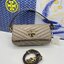 Tory Burch Kira Chevron Flap Small Shoulder Bag กระเป๋าสะพายดีไซน์รูปทรงคลาสสิค ดูผู้ดีหรูหรา เกรดออริ สลับแท้ 1:1 ใช้งานต่างประเทศได้