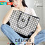 พรีเมี่ยมกิ๊ฟแท้ 100% 】CELINE LARGE TOTE BAG VIP GIFT WITH PURCHASE (GWP) กระเป๋าพรีเมี่ยมกิ๊ฟ Limited จาก CELINE HAUTE PARFUME DUTYFREE COUNTER วัสดุ CANVAS ทรงเหลี่ยมดีไซน์ Casual สวยคลาสสิคสไตล์สาว Lisa ใบใหญ่ใส่สัมภาระได้เยอะจุใจภายในโล่งกว้าง