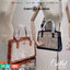 TORY BUTCH SMALL WALKER CANVAS กระเป๋าถือ หรือสะพาย TORY BURCH เปิด - ปิดกระเป๋าด้วยกระดุมแม่เหล็ก ด้านในแบ่งเป็น 3 ช่อง มีช่องซิปตรงกลาง และมีช่องซิปเล็กอีก 1 ช่อง ช่องใส่ของ 1 ช่อง หูจับสูง 14 cm มาพร้อมสายสะพายยาว สามารถถอดและปรับได้ Free Size ค่ะ
