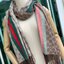 Gucci Classic Print Scarf แบรนด์ดังจากประเทศอิตาลี ด้วยงานพรีเมี่ยมกิ้ฟ ส่งมอบความรู้สึกดีๆให้กับคนที่คุณรัก ในรูปแบบผ้าพันคอและผ้าคลุมไหล่ผืนใหญ่สีสันไม่ฉูดฉาด เหมาะกับชุดที่เป็นทางการหรือลำลองก็ได้ เป็นผ้าที่ให้ความอบอุ่น ถักทอด้วยผ้าcashmere ผ้าเนื้อดี