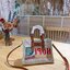 Medium : CHLOÉ Woody large leather-trimmed cotton-canvas tote corita kent tote 14” canvas Corita Kent large tote in embroidered artwork & shiny calfskin