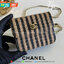 พรีเมี่ยมกิ๊ฟแท้ 100% 】หนังแท้ Chanel wallet on chain mini 12 cm สวยมาก วัสดุสานทอพิเศษตามฉบับแบรนด์ น่ารักสุดๆ ใส่ การ์ด/เหรียญ/ธนบัตร(พับ) ใส่ได้เยอะ สายสะพายปรับระดับได้ตามต้องการ ไว้สะพายหรูๆ ได้แม่