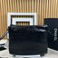 25cm CHANEL HOBO HANDBAG Shiny Leather & Gold-Tone Metal Camel กระเป๋าทรงโฮโบ งานหนังเต็มใบ เกรดออริ สลับแท้ 1:1 ใช้งานต่างประเทศได้