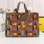 FENDI PEEKABOO X-TOTE BAG Multicolour 40cm เกรดเทพออริจินอล FENDI MONOGRAM SHOPPING BAG สวยมงลงมากค่ะ กระเป๋าสะพายข้างได้ ถือได้ ใบใหญ่ลายโมโนแกรม FF สวยมากทรงนี้ใช้เป็น everyday bag ได้ จุใจใส่ของได้เยอะ ตัวกระเป๋าผลิตจากผ้าทออย่างดี อยู่ทรงสวย ภายในโล่ง