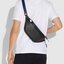 COACH Rivington Belt Bag In Signature Canvas With Coach Patch Black Copper/Black