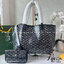 พร้อมส่ง 5 สี PM GOYARD ANJOU PM REVERSIBLE TOTE BAG / Goyard tote bag กระเป๋าทรงโท้ทใบใหญ่ เกรดไฮเอน 1:1 ใช้งานต่างประเทศได้ ภาพถ่ายจากงานขายจริง