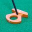 LAB GOLF DF3 ORANGE PUTTER L.A.B. GOLF 34 INCH PUTTER 34" 69* LIE BLACK STEEL