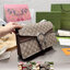 GUCCI Dionysus small shoulder bag กระเป๋าสะพายรุ่นคลาสสิคสุดวินเทจ ฮอตสุดไม่มีใครเกิน ที่สาวๆต้องไม่พลาด!! ดึงดูดและสะกดสายตาด้วยอะไหล่ดีเทลหรู