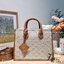 M.C.M HIMMEL SMALL TOTE IN LAURETOS ดีไซน์ละมุน น่าใช้มากๆ ต้อนรับลวดลาย lauretos ไอคอนิกโมโนแกรมใหม่ ที่สวยแตกต่าง กระเป๋าทรงโท้ท โทนสีเรียบหรู