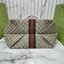 ORI หนังแท้ | Gucci Ophidia medium tote bag GG Monogram Double G / Gucci Tote Bag กระเป๋าสะพายทรงโท้ทใบใหญ่ ภายในโล่งกว้างจุของได้เยอะ