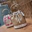 COACH C5121 DEMPSEY 15 DRAWSTRING MINI BUCKET BAG น้องคนสวยมาใหม่จ้า รุ่นใหม่กริ๊บ!! ยังไม่เข้าช็อปไทย ละมุนคุณหนูต้องมาแล้วแหละ กระเป๋าทรงถังไซส์มินิ ใช้งานง่ายด้วยการรูดหนังปิดรอบปากกระเป๋า ทุกอย่างลงตัวที่สุด!! มาพร้อมตัวห้อยรูปหัวใจสีทองกุ๊กกิ๊ก น่ารั