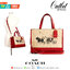 COACH LUNAR NEW YEAR DEMPSEY CARRYALL IN SIGNATURE WITH OX AND CARRIAGE((C2181)) 🌈พร้อมส่งทันทีที่ไทย! กระเป๋าหิ้วหรือสะพายข้างได้ หนังแท้นิ่มทรงสวยค่ะ ⭐️ด้านหน้าเด่นด้วยรูปวัววลากรถม้าประดับดาววิ้งๆมาด้วยนะคะ เปิดปิดกระเป๋าแบบกระดุมแม่เหล็ก ภายใน