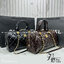 ORI หนังแท้ | Chanel Large Bowling Bag Crumpled Leather / Chanel Keepall Bag กระเป๋าถือ กระเป๋าสะพายรุ่นใหม่ล่าสุด ดีไซน์หนังยับเงา รูปแบบเรียบหรูหราใช้งานง่าย สวยงามตามแบบฉบับแบรนด์