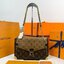 ORI หนังแท้ | LV Trunkie bag กระเป๋าสะพายรุ่นใหม่ ดีไซน์ร่วมสมัยโดดเด่นด้วยมุมโลหะ เฉลิมฉลองเอกลักษณ์ที่สืบทอดมาอย่างยาวนาน ผสานฟังก์ชันการใช้งานเข้ากับความหรูหรา