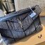YSL SAINT LAURENT Loulou Danim Shoulder Bagblue bag กระเป๋าสะพายผ้ายีนส์เดนิมควิลท์ อะไหล่ทอง สีตัดกันสวยมากค่ะ รอบนี้มา 2สี โทนยีนส์ดำ และฟ้า สวยเท่ๆ ไปเลยค่า งานดูดีมีระดับ ชนช็อป ปั้มทุกจุดเป๊ะมากก สายสามารถดึงสั้นยาวได้ค่ะ