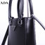 PRADA Small brushed leather tote กระเป๋าTote ขนาดเล็กที่มีดีไซน์ทรงเหลี่ยมโฉบเฉี่ยว วัสดุจากหนังเงาซึ่งเป็นวัสดุที่โดดเด่นของแบรนด์มาตั้งแต่ยุค 90'